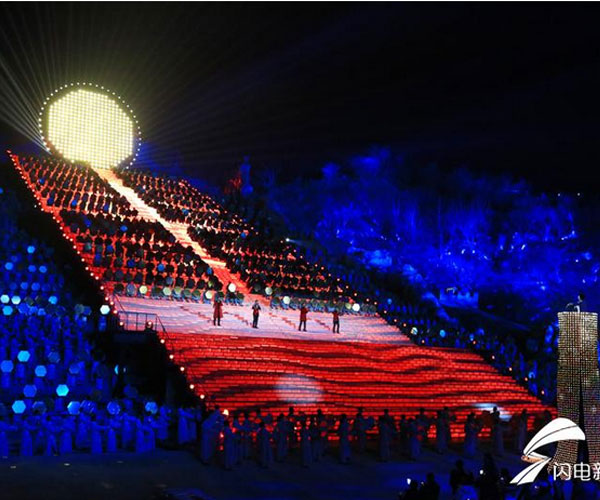 济南央视春晚泰安站御用升降舞台